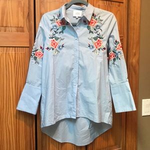 Long sleeve collar dress shirt